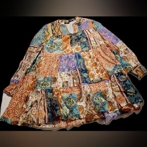 Fate Vibrant Multicolor Dress